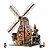 Blocos de Montar Pantasy Steampunk Windmill Workshop Set 85026 Original Lacrado Colecionável - Imagem 1