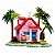 Blocos de Montar Pantasy Dragon Ball Kame House Set 87002 Original Lacrado Colecionável - Imagem 1