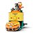 Blocos de Montar Pantasy Garfield Movie Machines Robot Vacuum Set 86823 Original Lacrado - Imagem 1