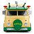 Miniatura Jada Toys Hollywood Rides TMNT 1959 Party Wagon com Donatello Escala 1:24 Diecast Original - Imagem 2