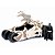 Miniatura Jada Toys Hollywood Rides the Dark Knight 2006 Bat com Barman Camo Diecast Original - Imagem 2