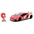 Miniatura Jada Toys Hollywood Rides Lamborghini Aventador SV com Knuckles Diecast Original - Imagem 2