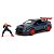 Miniatura Jada Toys Hollywood Rides Jujutsu Kaisen 2016 WRX STI com Yuji Diecast Original - Imagem 1