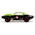 Miniatura Jada Toys Hollywood Rides TMNT 1967 Chevrolet Camaro of Road Escala 1:32 Diecast Original - Imagem 2