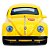 Miniatura Jada Toys Hollywood Rides Transformers G1 Volkswagen Beetle Bumblebee Diecast Original - Imagem 2