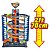 Miniatura Hot Wheels Set Pista Mega Loop Garage Diecast de Metal Original Lacrada Colecionável Autê - Imagem 3