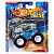 Miniatura Hot Wheels Monster Truck Plus Car Airplane Mode JJT53 Diecast Original Colecionável - Imagem 1