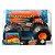 Miniatura Hot Wheels Monster Trucks Oversized Gotta Dump JJB06 Escala 1:24 Diecast Metal Original - Imagem 1