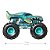 Miniatura Hot Wheels Monster Trucks Oversized Mega W Rex JMT13 Escala 1:24 Diecast Metal Original - Imagem 2