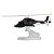 Miniatura Hot Wheels Premium Airwolf Helicopter JBL56 Diecast Original Colecionável - Imagem 2