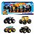 Miniatura Hot Wheels Monster Trucks 4pack Diecast Metal Original Colecionável Autêntica Premium - Imagem 1