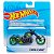 Miniatura Hot Wheels Moto Twin Flame JFB61 Escala 1:18 Diecast Original Colecionável - Imagem 1