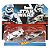 Miniatura Hot Wheels Kit 2-em-1 Star Wars Stormtrooper Vs Cap.phasma CGX02 Diecast Metal Original - Imagem 3