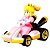 Miniatura Hot Wheels Mario Kart Princess Peach Diecast Metal Original Colecionável Autêntica Premium - Imagem 1