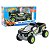 Miniatura Hot Wheels Fast Racer Pullback Black Green Diecast Original Colecionável - Imagem 1