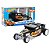 Miniatura Hot Wheels Fast Racer Pullback Black Bone Shaker Diecast Original Colecionável - Imagem 1
