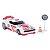 Miniatura Hot Wheels Fast Racer Pullback White Diecast Metal Original Colecionável Autêntica Premium - Imagem 2