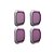 Kit de Filtros ND (ND8/ND16/ND32/ND64) PGYTECH para DJI Mavic 2 Pro — Acessório Original Lacrado - Imagem 1