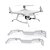 Extensor do Trem de Pouso para DJI Phantom 4 Pro — Peça de Reposição Original DJI - Imagem 1