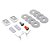 Kit de Acessórios DJI — Acessório Original Autêntico Lacrado de Alta Qualidade Premium - Imagem 1