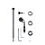 Kit de Suporte Multifuncional para Tubo de Bicicleta DJI - Imagem 1