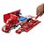 Miniatura Mattel Disney Cars 1:55 Tranforming Truck & Toy Carrinho Plaset - Imagem 3