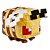 Action Figure Minecraft Pelúcia Mattel 8* Minecraft Angry Bee 8 cm - Imagem 1