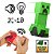 Mattel Minecraft RC Creeper — Produto Original Autêntico Lacrado com Garantia Drive Collection - Imagem 4