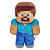 Pelúcia Mattel 8* Minecraft Steve — Produto Original Autêntico Lacrado com Garantia Drive Collection - Imagem 1