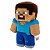 Pelúcia Mattel 8* Minecraft Steve — Produto Original Autêntico Lacrado com Garantia Drive Collection - Imagem 2