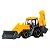 Carrinho Matchbox Working Mbx Backhoe — Original Autêntico Lacrado com Garantia Drive Collection - Imagem 2
