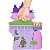 Boneca Disney Story Time Stackers Small Rapunzel - Imagem 2