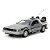 Jada Toys De Volta para o Futuro Part I Time Machine com light — Original Autêntico Drive Collection - Imagem 1