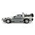 Jada Toys De Volta para o Futuro Part I Time Machine com light — Original Autêntico Drive Collection - Imagem 2