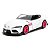 Miniatura Jada Toys 1:32 Pink Slips Toyota Supra - Imagem 1