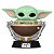 Boneco Funko Pop Star Wars M&g Grogu In Pram - Imagem 1