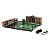 Jada Toys Nano Back Future Scene Alley Courthouse com 2 Vehicle — Original Drive Collection - Imagem 1