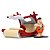 Miniatura Jada Toys 1:32 Os Flintstones Flintmobile com Fred Flintstone - Imagem 1