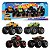 Hot Wheels Monster Trucks 4PACK — Produto Original Autêntico Lacrado com Garantia Drive Collection - Imagem 1