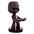 Exquisite Gaming Boneco Stand Little Big Planet Sackboy — Original Autêntico Drive Collection - Imagem 2