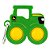 John Deere Simpl Dimpl Chaveiro Fidget Trator Ertl Kids Edition — Original Ertl Drive Collection - Imagem 2