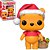 Boneco Funko Pop! Disney Holiday Winnie the Pooh - Pooh #614 - Imagem 1