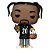 Boneco Funko Pop! Rocks Snoop Dogg - Snoop Dogg (Steelers Jersey Black) #304 (Exclusive) - Imagem 1