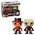 Boneco Funko Pop! A Nightmare on Elm Street / Friday the 13th - Freddy Krueger & Jason Voorhees (Battle Damaged) 2-Pack - Imagem 3