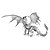 Miniatura de Montar Metal Earth Steel Dragon - Imagem 2