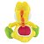 Pelúcia Little Buddy Super Mario Yellow Yoshi 20 cm - Imagem 3