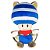 Pelúcia Little Buddy Super Mario Flying Squirrel Toad 20 cm - Imagem 1