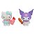 Pelúcia Jazwares Hello Kitty and Friends Kuromi e Hello Kitty 20 cm - Imagem 2
