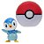 Figura Jazwares Pokemon Battle Ready Clip 'n' Go 2.0 Piplup - Imagem 2