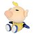 Pelúcia Little Buddy Pikmin Louie 15 cm - Imagem 1